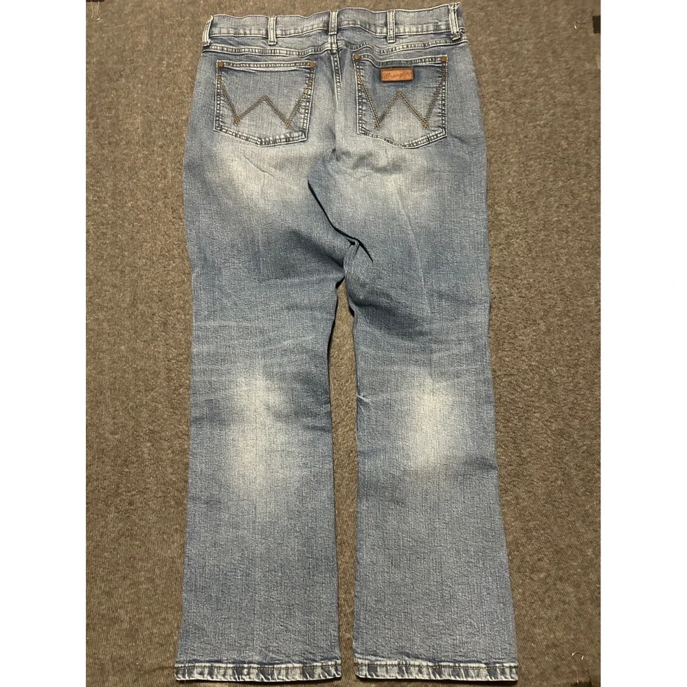Wrangler retro slim bootcut jeans fit 36X33 (tag 34X34) western cowboy